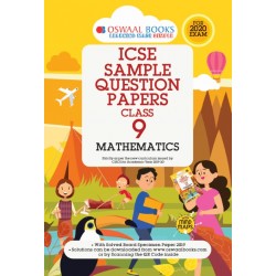 Oswaal ICSE Sample Question Papers Class 9 Mathematics 